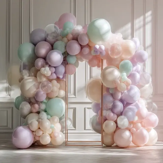 Pastel Balloon Ideas for Elegant Happy Birthday Decorations - Balloon Decorations | Laravel