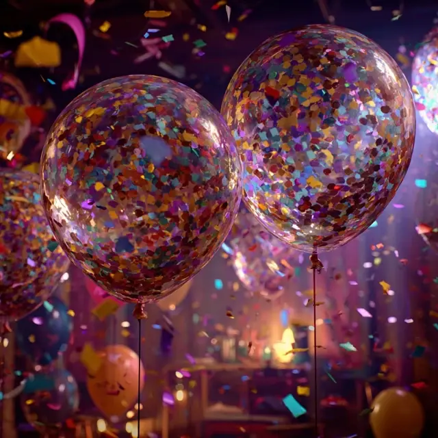 Confetti Balloons for Fun Happy Birthday Decorations - Balloon Decorations | Laravel
