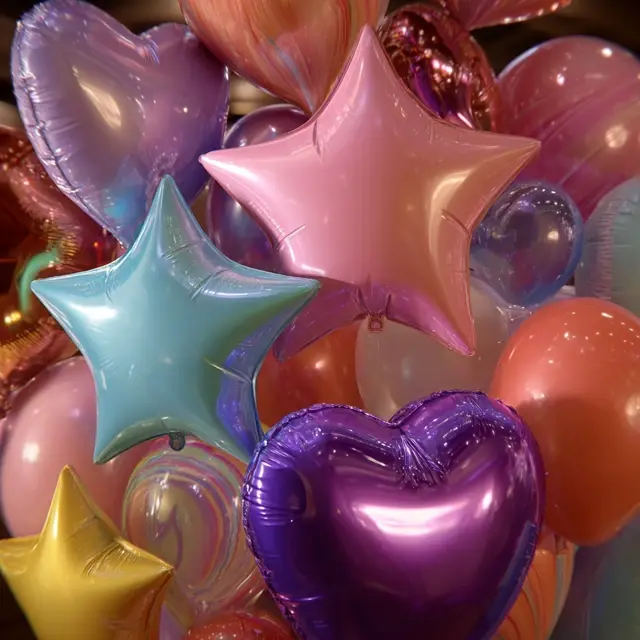 Mixing Shapes in Balloons for Happy Birthday Decorations - Balloon Decorations | Laravel