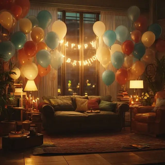 Indoor Balloon Designs for Cozy Happy Birthday Decorations - Balloon Decorations | Laravel