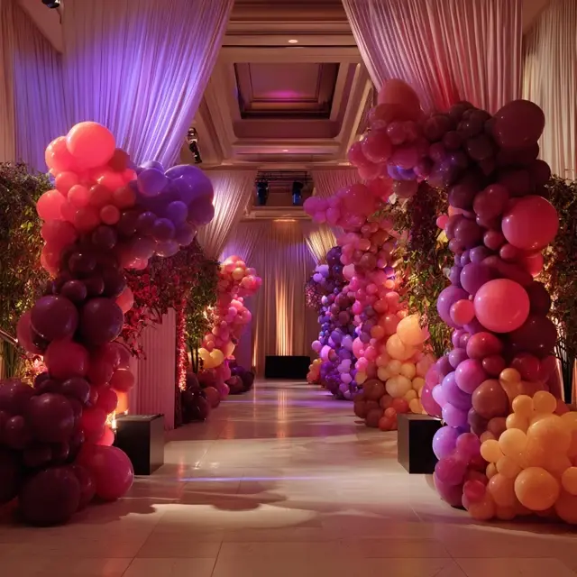 Balloon Columns That Transform Happy Birthday Decorations - Balloon Decorations | Laravel