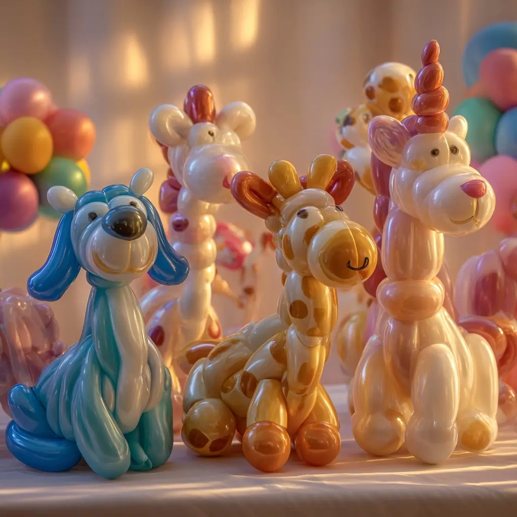 Whimsical Balloon Animals for Happy Birthday Decorations - Balloon Decorations | Laravel