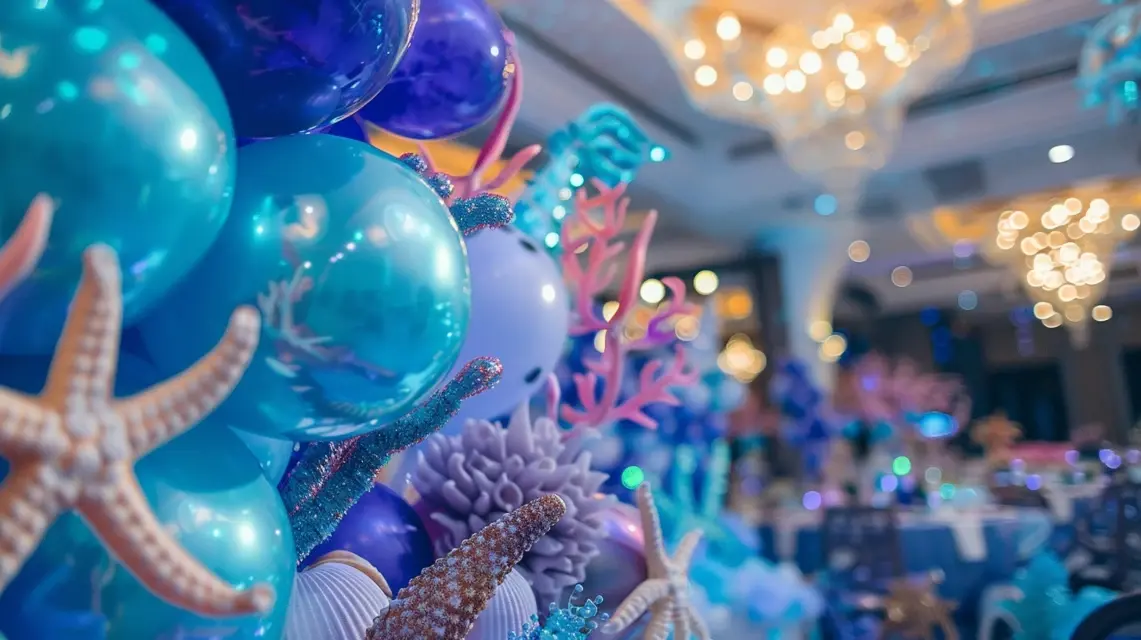 Under the Sea Happy Birthday Decorations for Mermaid Fans - Theme-Based Decorations | Laravel