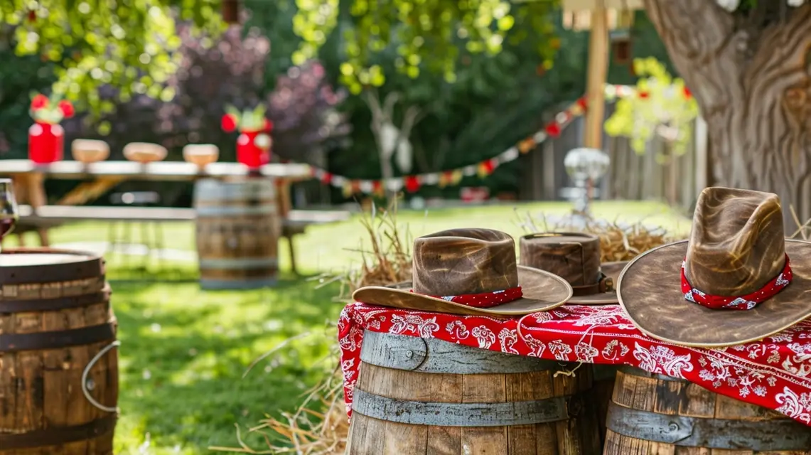 Western Cowboy Happy Birthday Decorations for Little Riders - Theme-Based Decorations | Laravel