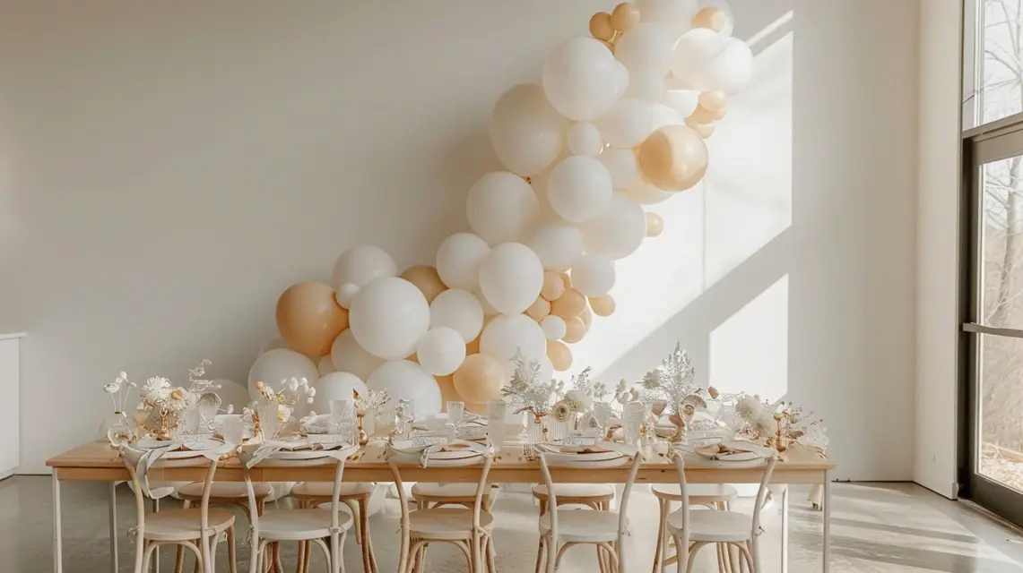 Minimalist Happy Birthday Decorations with Modern Flair - Theme-Based Decorations | Laravel