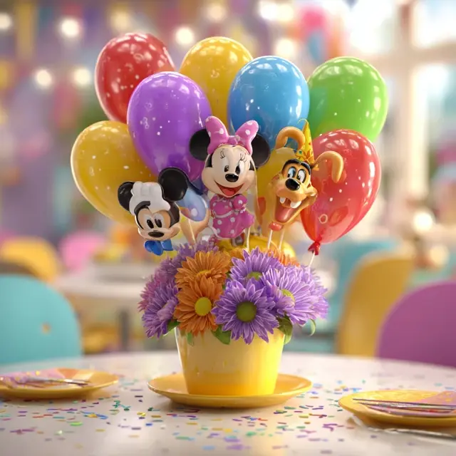 Kids’ Table Centerpieces with Happy Birthday Themes - Table and Centerpiece Ideas | Laravel