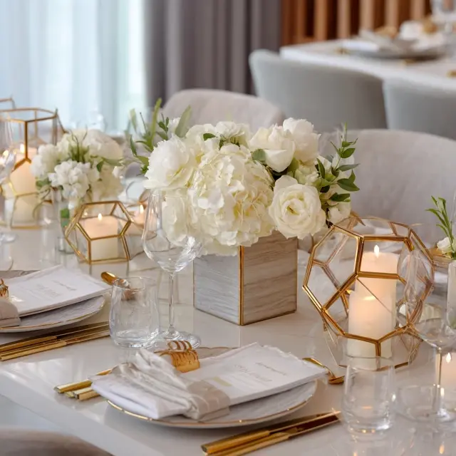 Modern Chic Tables for Happy Birthday Celebrations - Table and Centerpiece Ideas | Laravel