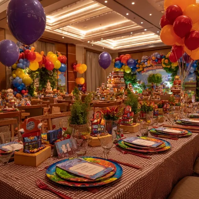 Themed Party Tables for Unique Happy Birthday Decor - Table and Centerpiece Ideas | Laravel