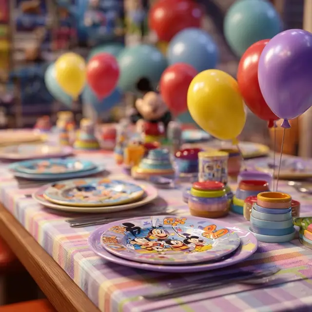 Playful Kids’ Table Ideas in Happy Birthday Decor - Table and Centerpiece Ideas | Laravel