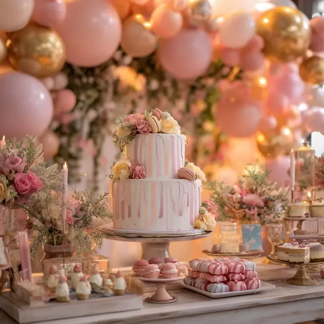 Themed Cake Tables in Happy Birthday Decorations - Table and Centerpiece Ideas | Laravel