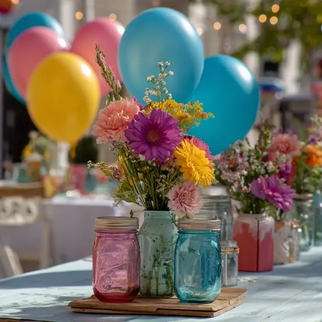 Budget-Friendly Centerpieces for Happy Birthday Fun - Table and Centerpiece Ideas | Laravel