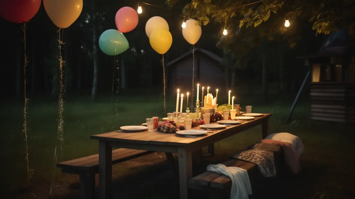 Outdoor Fairy Lights for Happy Birthday Decorations - Outdoor Birthday Decorations | Laravel