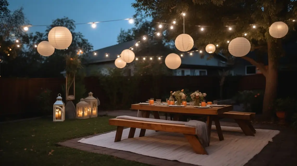 Outdoor Lanterns for Happy Birthday Decorations Glow - Outdoor Birthday Decorations | Laravel