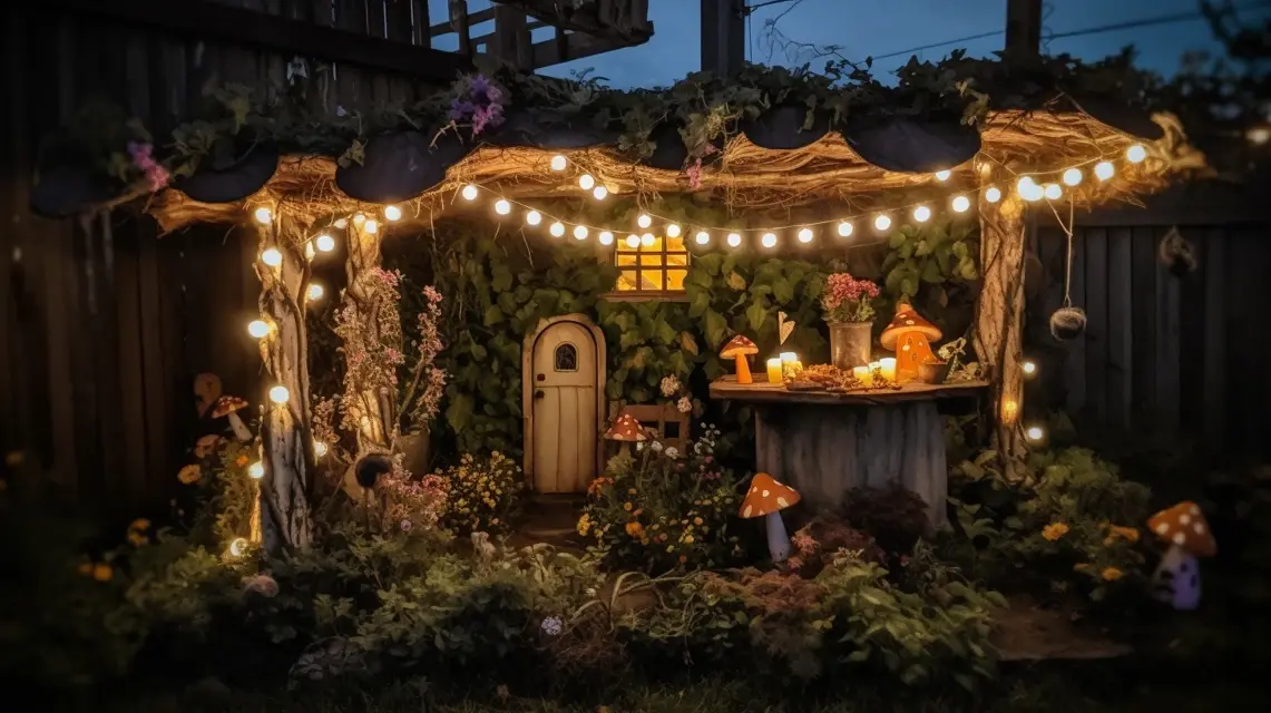 Pergola Fairy Garden Happy Birthday Decorations - Outdoor Birthday Decorations | Laravel