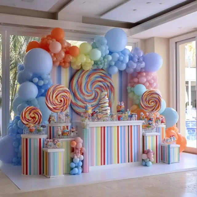 Candyland Happy Birthday Decorations Kids Will Love - Kids Birthday Decorations | Laravel