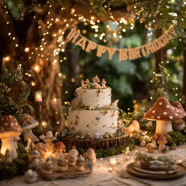 Magical Forest Happy Birthday Decorations for Kids - Kids Birthday Decorations | Laravel